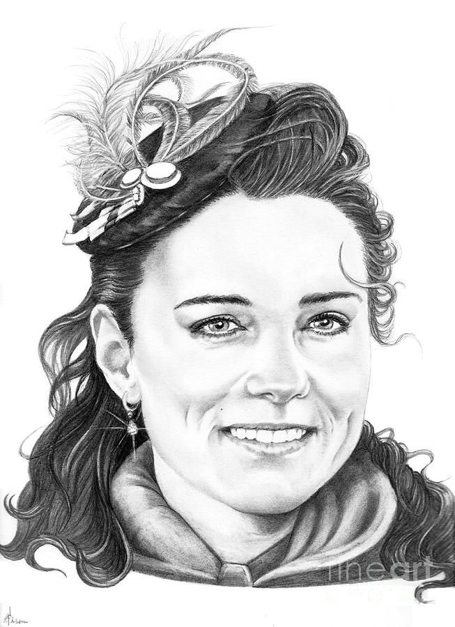 653x900 kate middleton pencil on paper drawing - Kate Middleton Drawing