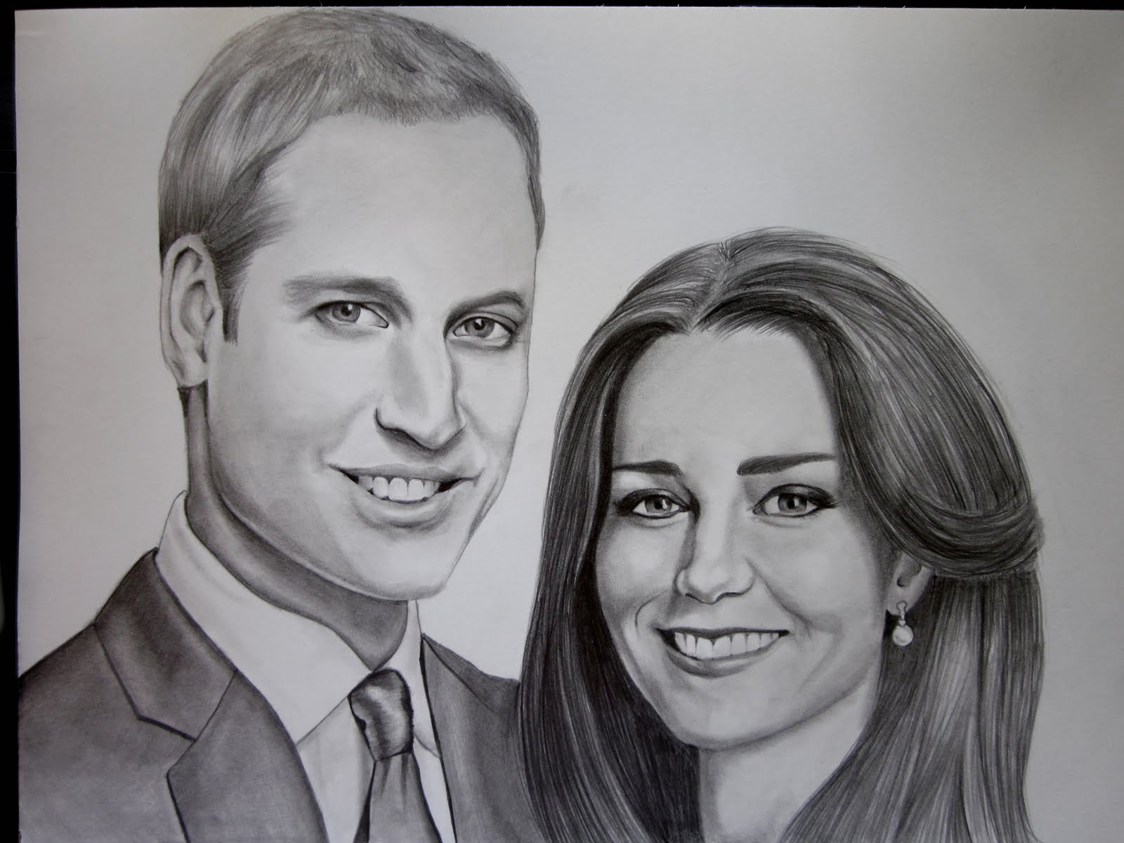 1600x1200 pacific pastime prince william princess kate - Kate Middleton Drawing