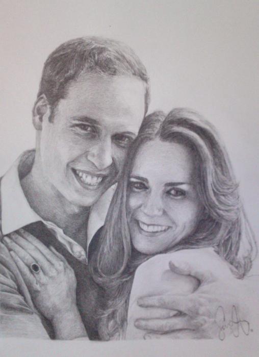 Kate Middleton Drawing At PaintingValley.com | Explore Collection Of ...