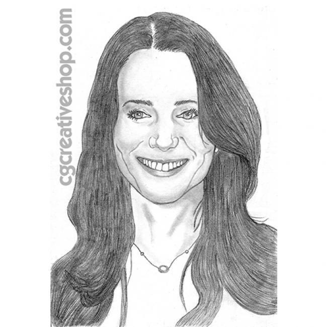 650x650 ritratti a matita kate middleton - Kate Middleton Drawing