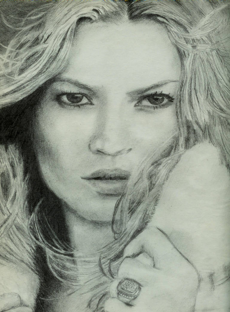 769x1040 kate moss drawing - Kate Moss Drawing