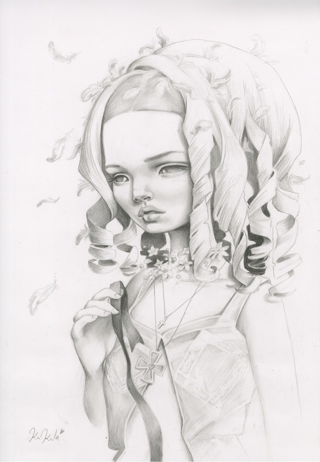 1110x1600 kate moss's most iconic outfits get illustrated - Kate Moss Drawing