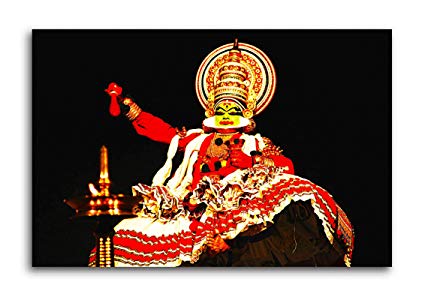 425x297 tamatina canvas paintings - Kathakali Drawing