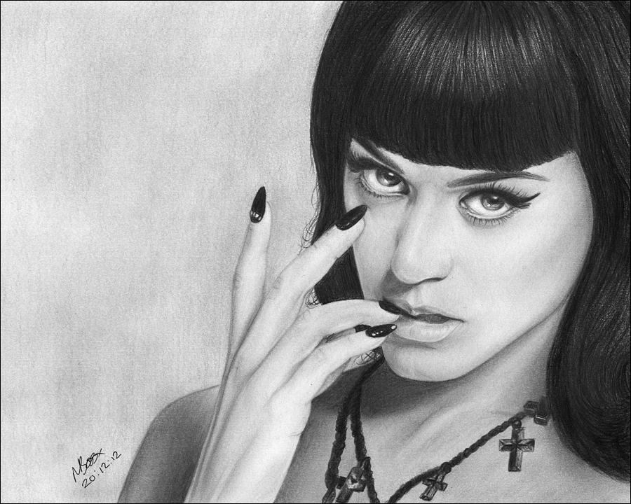 900x720 Katy Perry Drawing - Katy Perry Drawing
