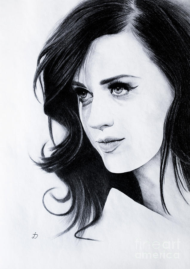 636x900 Katy Perry Drawing - Katy Perry Drawing
