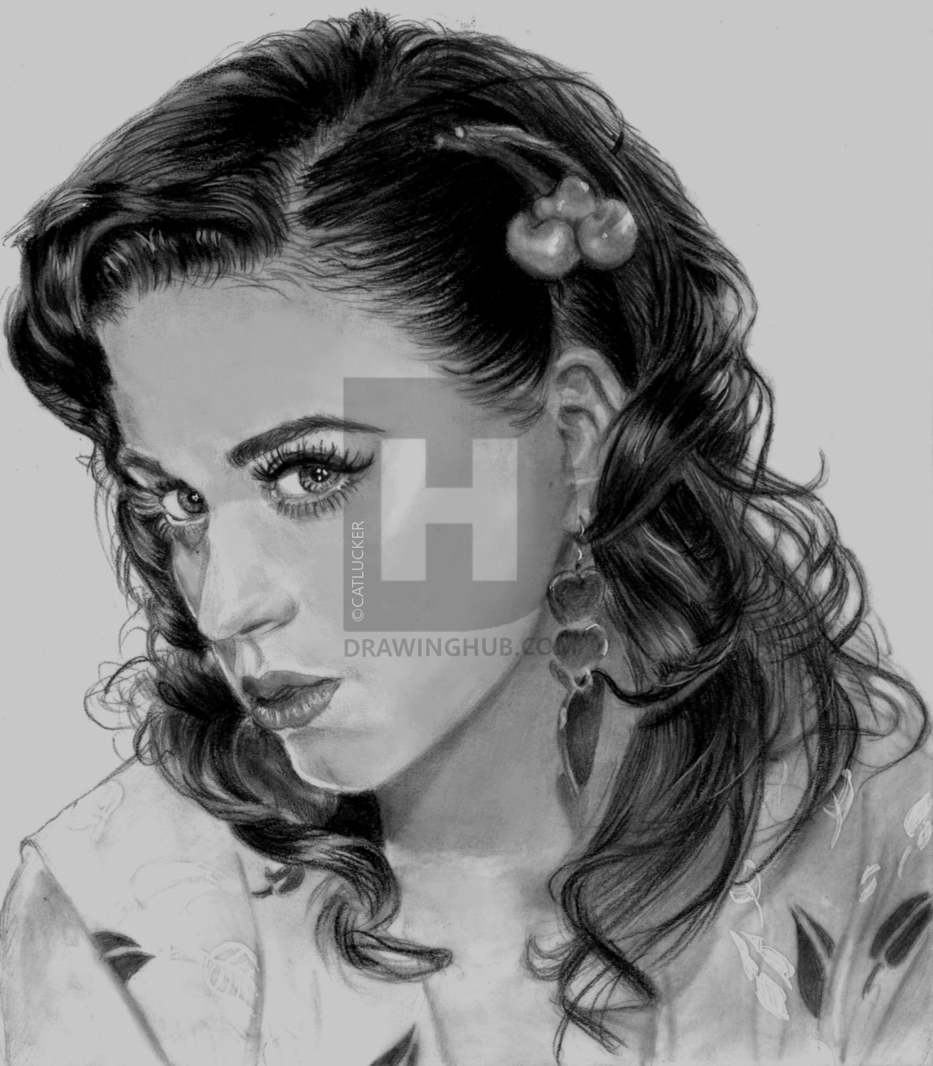 1312x1500 How To Draw Katy Perry, Step - Katy Perry Drawing