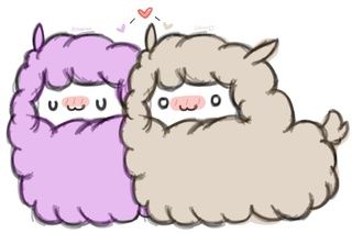 Kawaii Alpaca Drawing at PaintingValley.com | Explore collection of ...