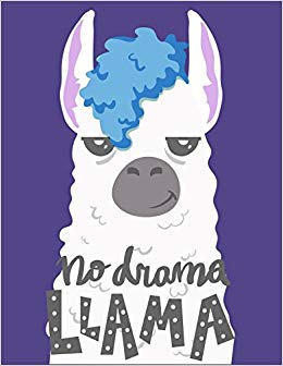260x336 buy no drama llama cute funny llama alpaca kawaii sketchbook - Kawaii Alpaca Drawing