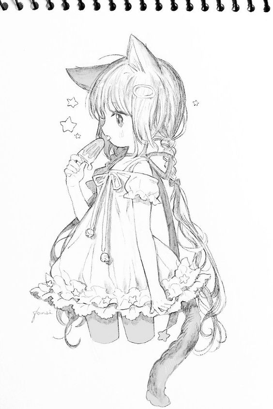 564x844 wish i knew who the artist is chibi board - Kawaii Anime Drawings