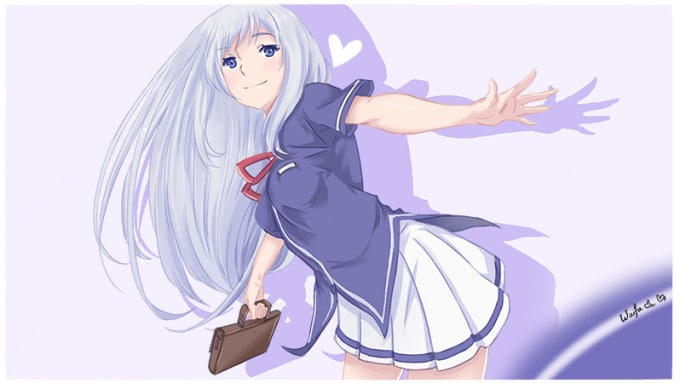 680x383 Draw Kawaii Anime Characters For You - Kawaii Anime Drawings