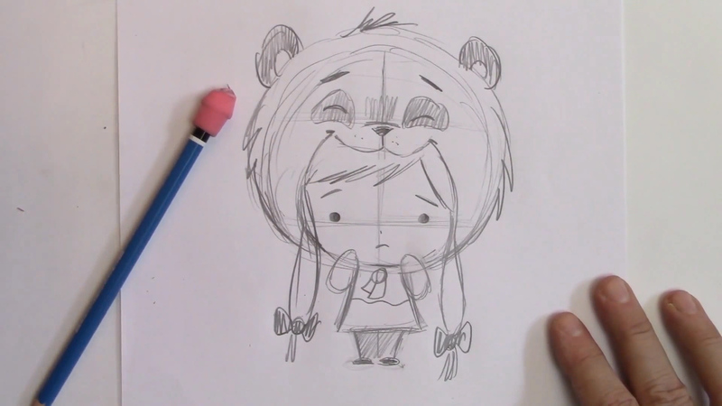 800x450 How To Draw A Manga Kawaii Girl - Kawaii Girl Drawings