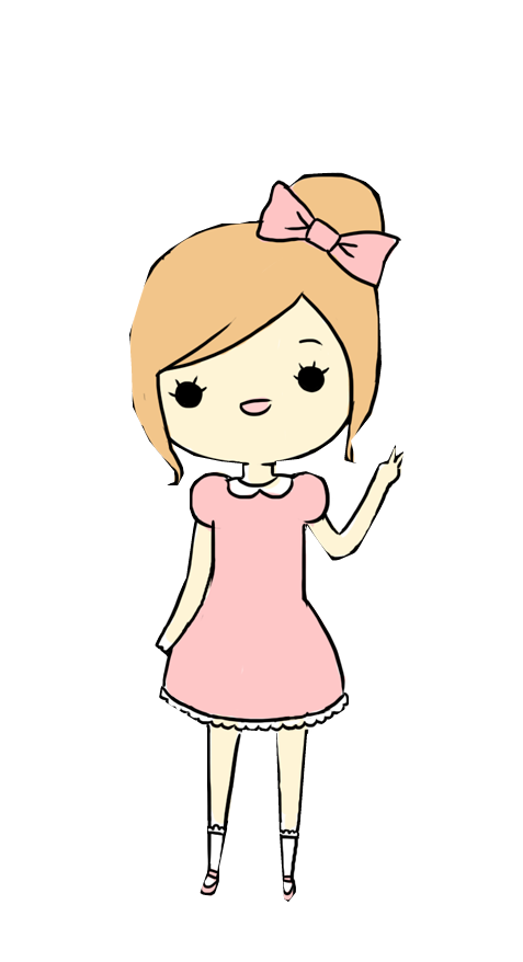 477x878 Kawaii Girl Transparent Png Clipart Free Download - Kawaii Girl Drawings
