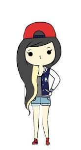 165x305 linda leilani in drawings, tumblr - Kawaii Girl Drawings