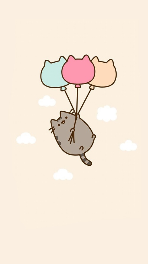 500x889 Art, Background, Beautiful, Beauty, Cartoon, Cats, Design, Drawing - Kawaii Kitty Drawing