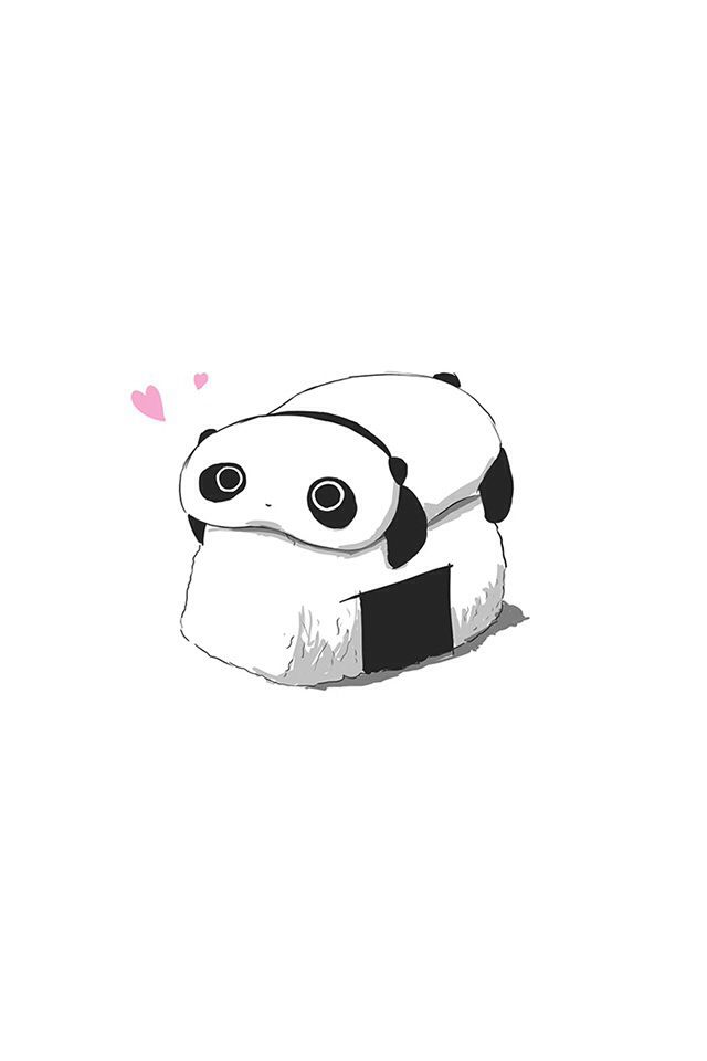 Kawaii Panda Drawing