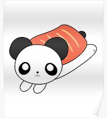 210x230 Kawaii Panda Drawing Posters Redbubble - Kawaii Panda Drawing