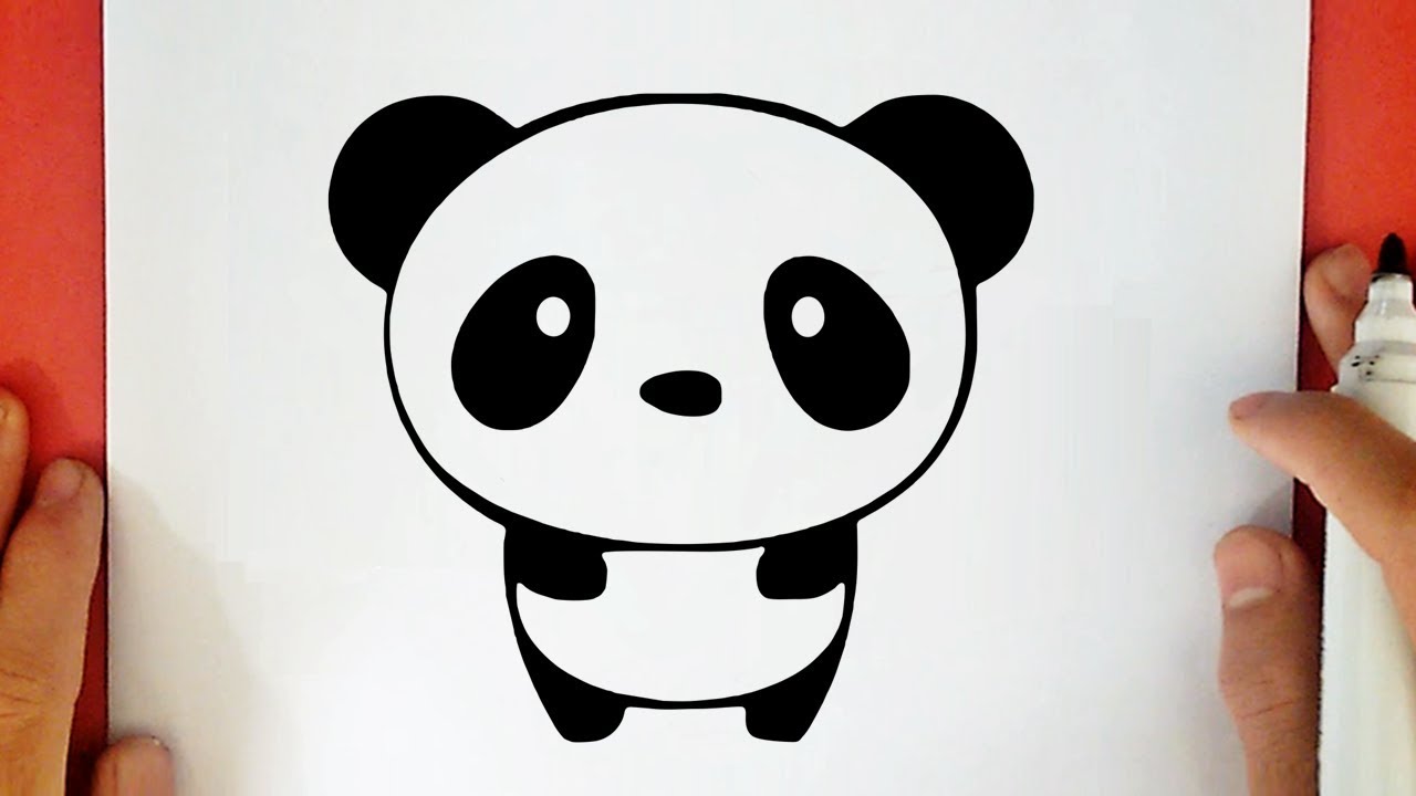 1280x720 How To Draw A Cute Panda - Kawaii Panda Drawing