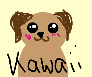 300x250 Kawaii Puppy Drawing - Kawaii Puppy Drawing
