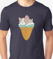 210x230 Adorable Kawaii Puppy Dog Ice Cream Drawing T Shirts Redbubble - Kawaii Puppy Drawing