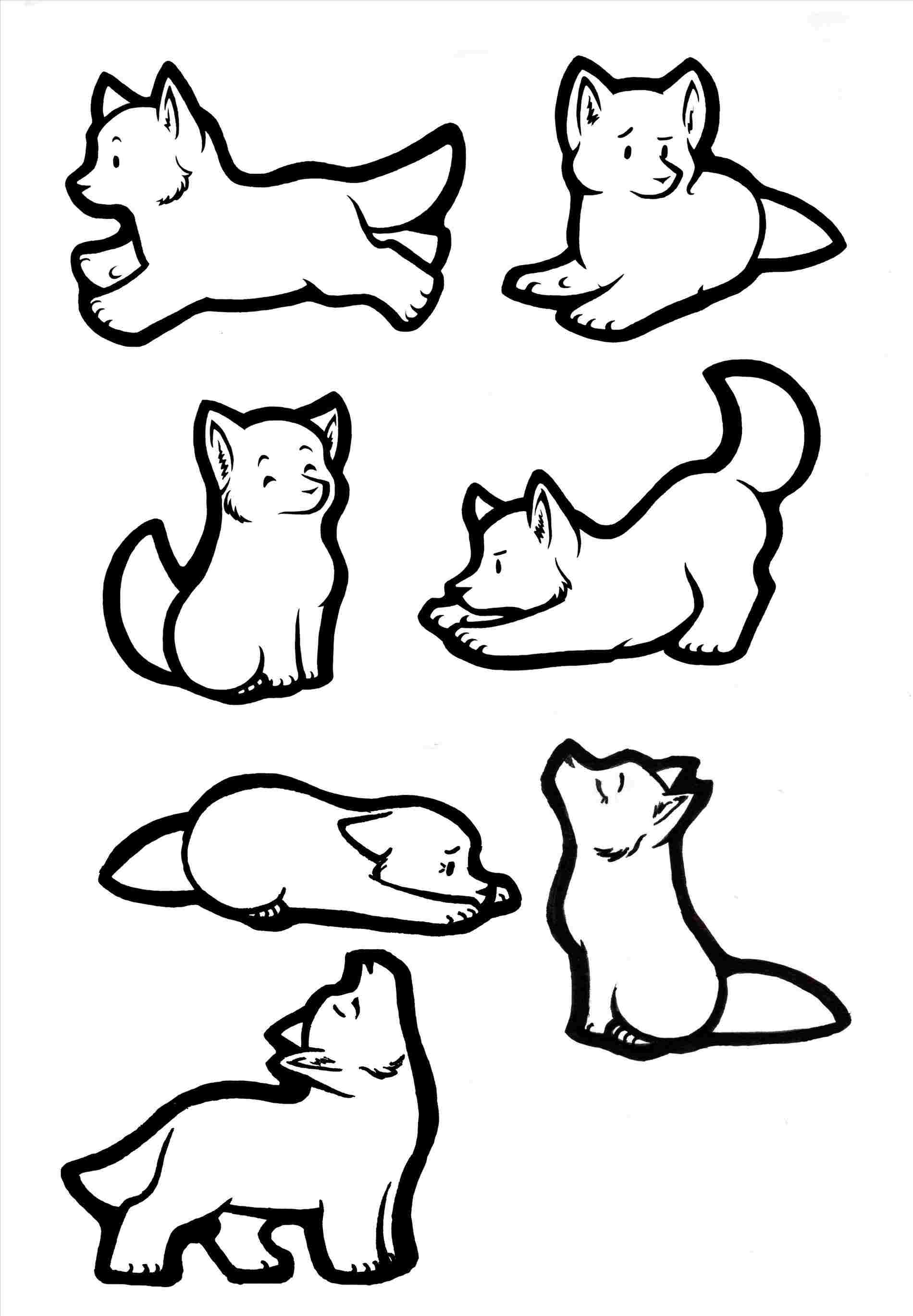 1900x2740 Puppy Drawing Step - Kawaii Puppy Drawing