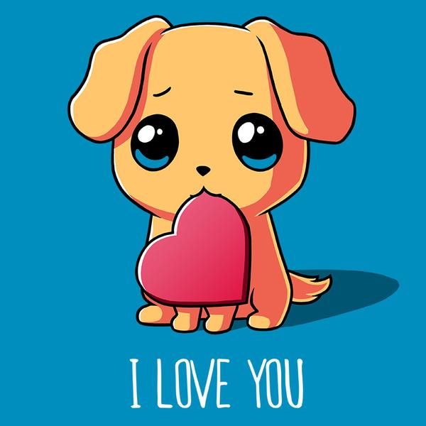 600x600 Puppy Love Cute Animal Drawings, Cute Drawings, Cute - Kawaii Puppy Drawing