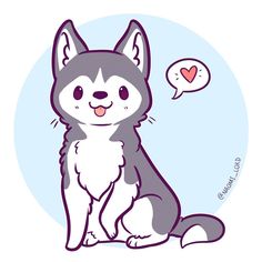 236x236 Cute Drawings Cute Puppies Drawings - Kawaii Puppy Drawing