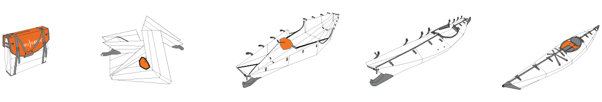 1180x200 The Bay St - Kayak Drawing