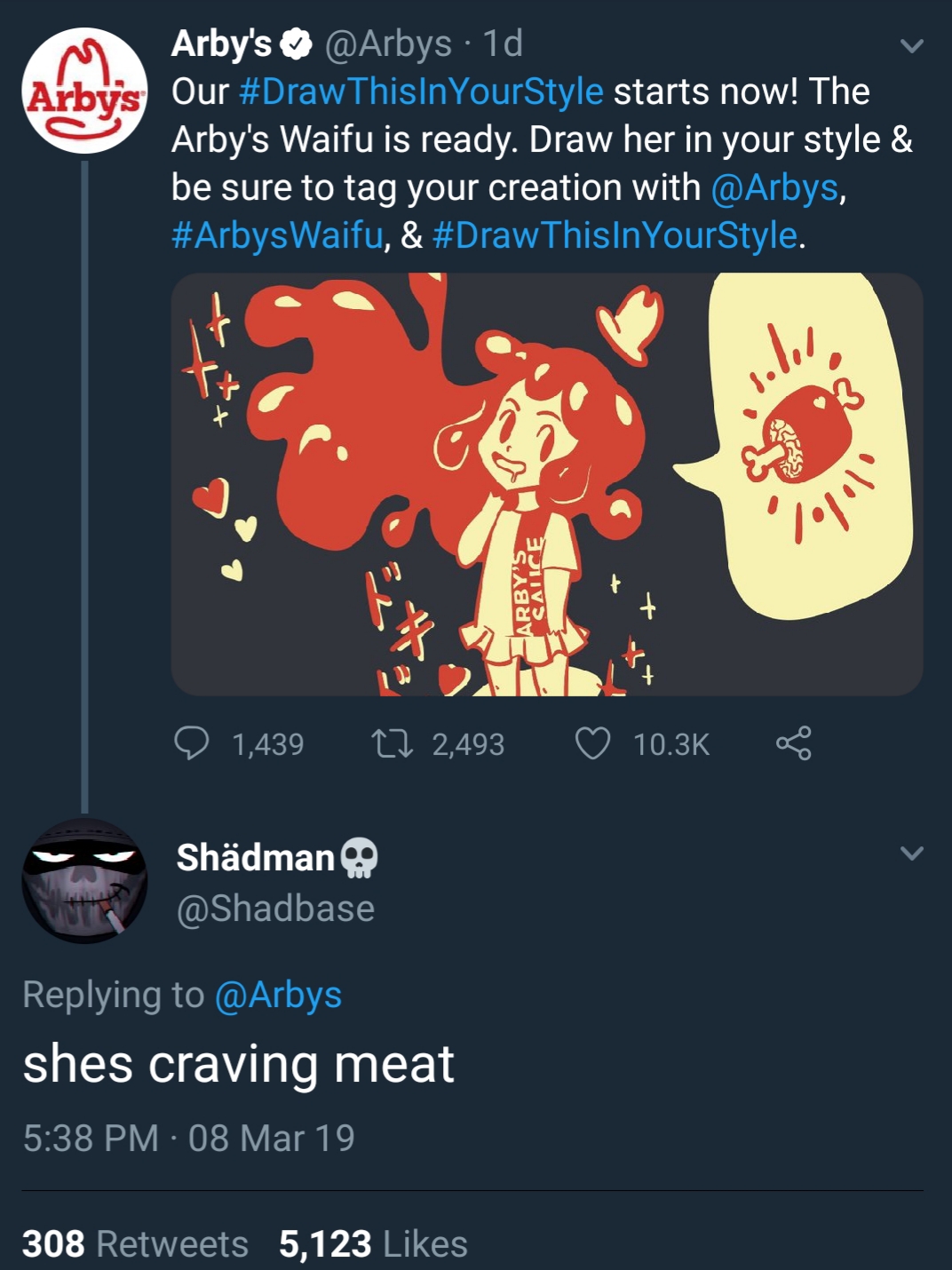 1072x1430 Shadbase, No - Keemstar Daughter Drawing