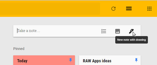 550x228 sketch on the screen and saved drawings to google keep notes - Keep Drawing