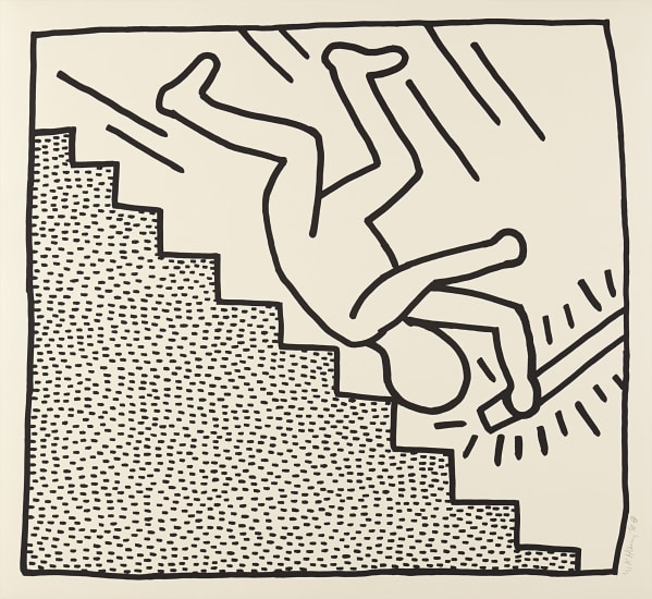 599x550 phillips keith haring - Keith Haring Drawings