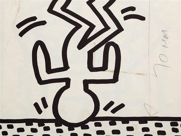 626x470 drawing on catalog - Keith Haring Drawings