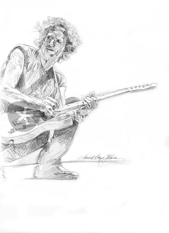 582x800 Keith Richards - Keith Richards Drawing