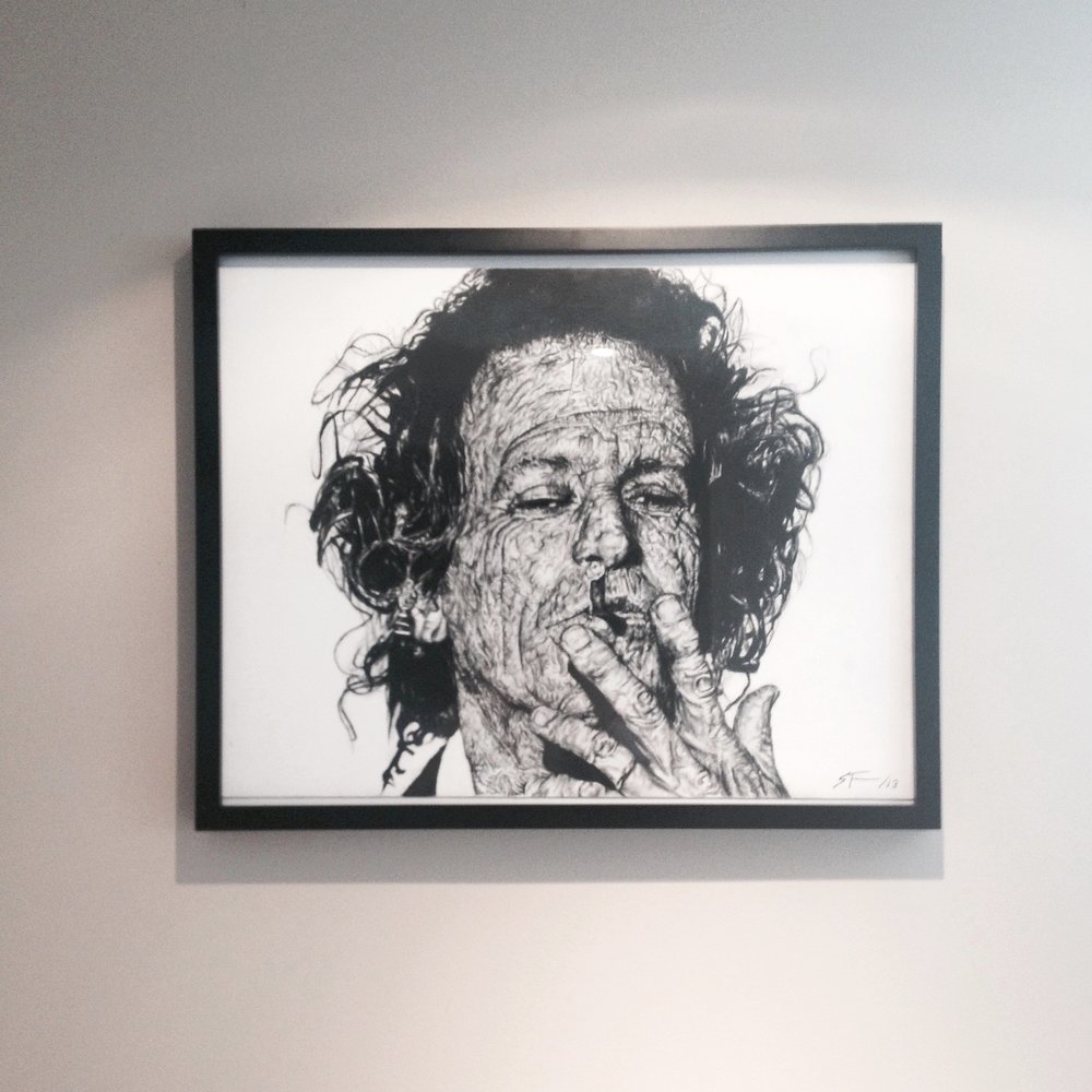 1000x1000 Keith Richards - Keith Richards Drawing