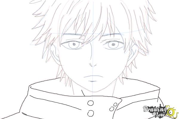 600x400 how to draw ken kaneki from tokyo ghoul - Ken Drawing