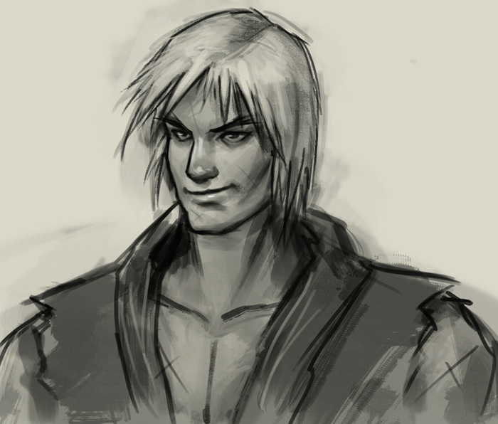 700x596 how to draw ken - Ken Drawing