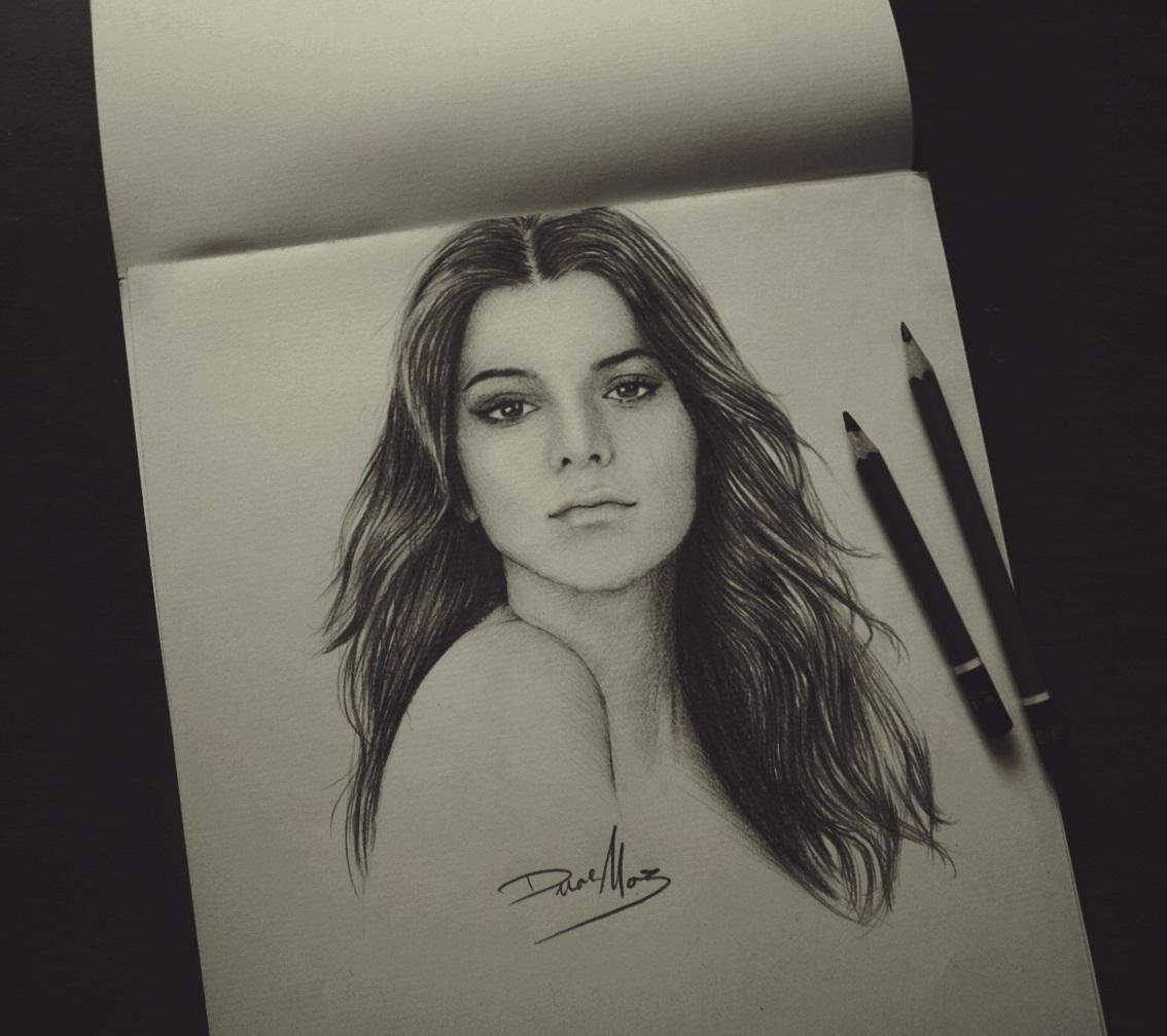 Kendall Jenner Drawing
