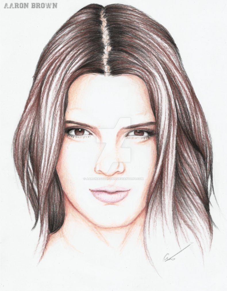 790x1011 Kendall Jenner - Kendall Jenner Drawing