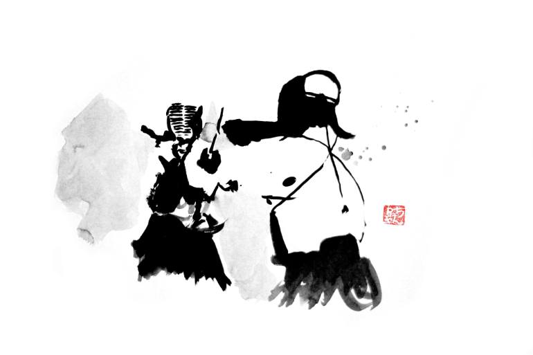770x513 Kendo Painting - Kendo Drawing