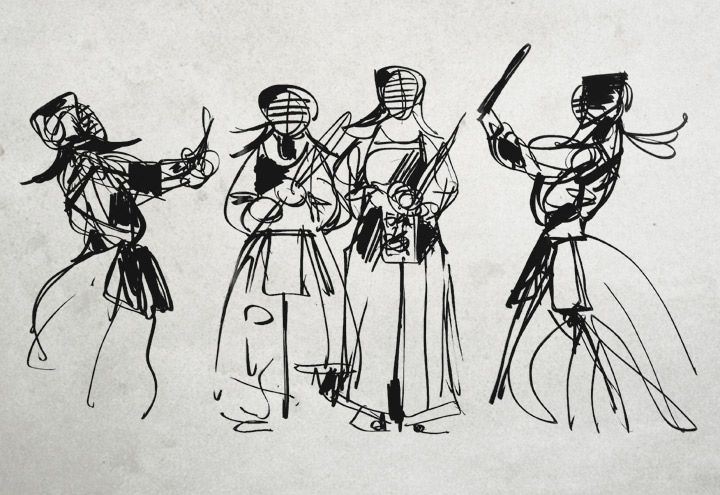 720x495 Life Drawing - Kendo Drawing