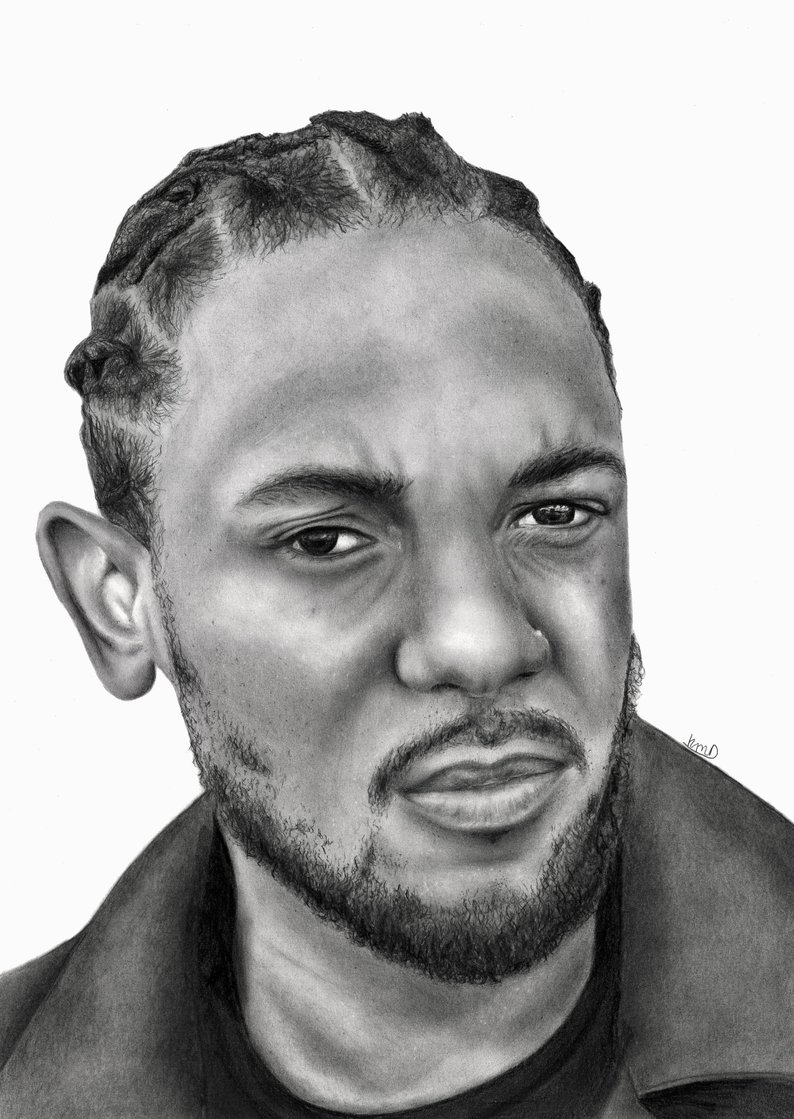 Kendrick Lamar Drawing at PaintingValley.com | Explore collection of ...