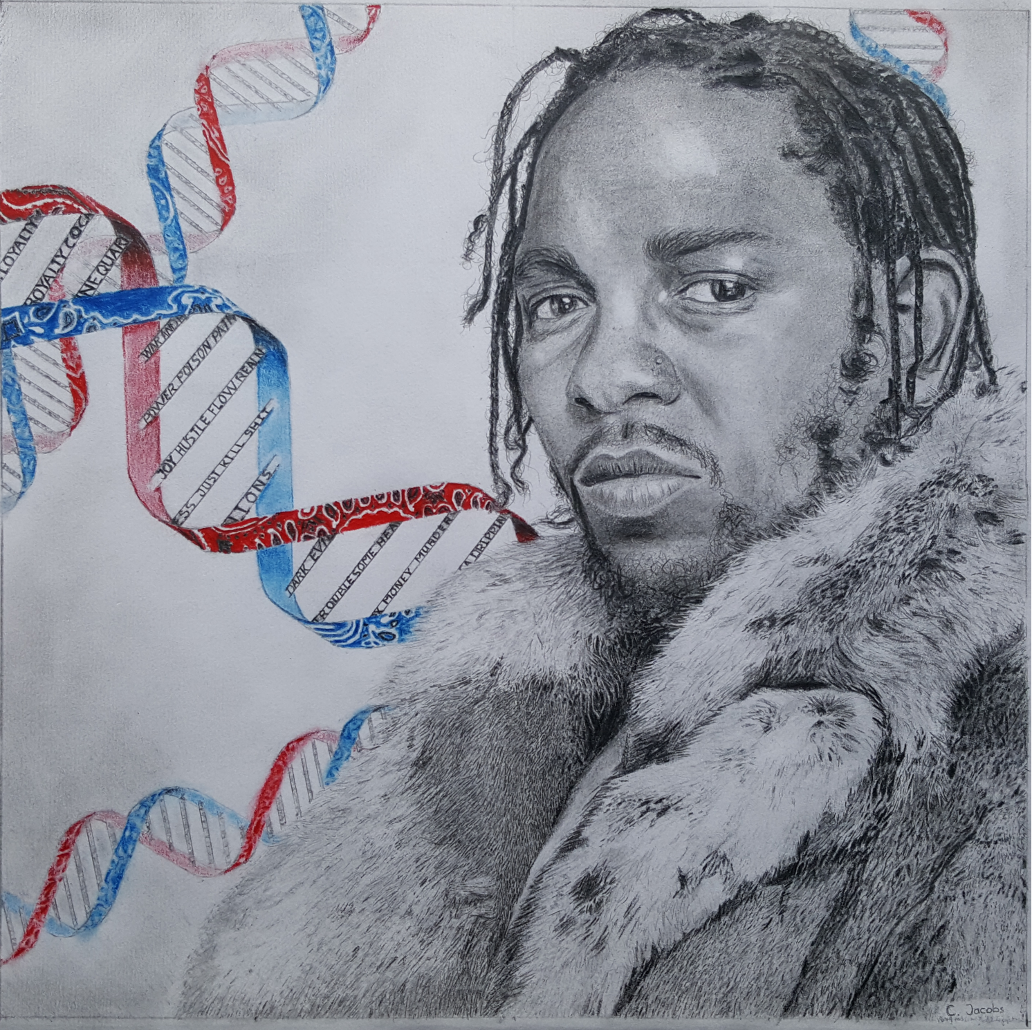 Kendricklamar - Kendrick Lamar Drawing. 