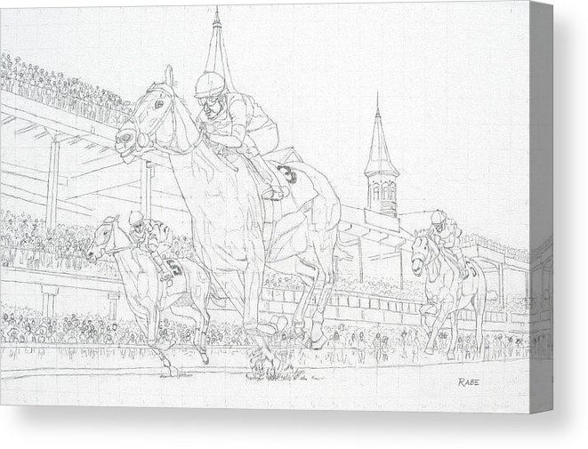 661x505 kentucky derby - Kentucky Derby Drawing