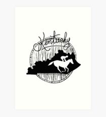 210x230 kentucky derby drawing art prints redbubble - Kentucky Derby Drawing