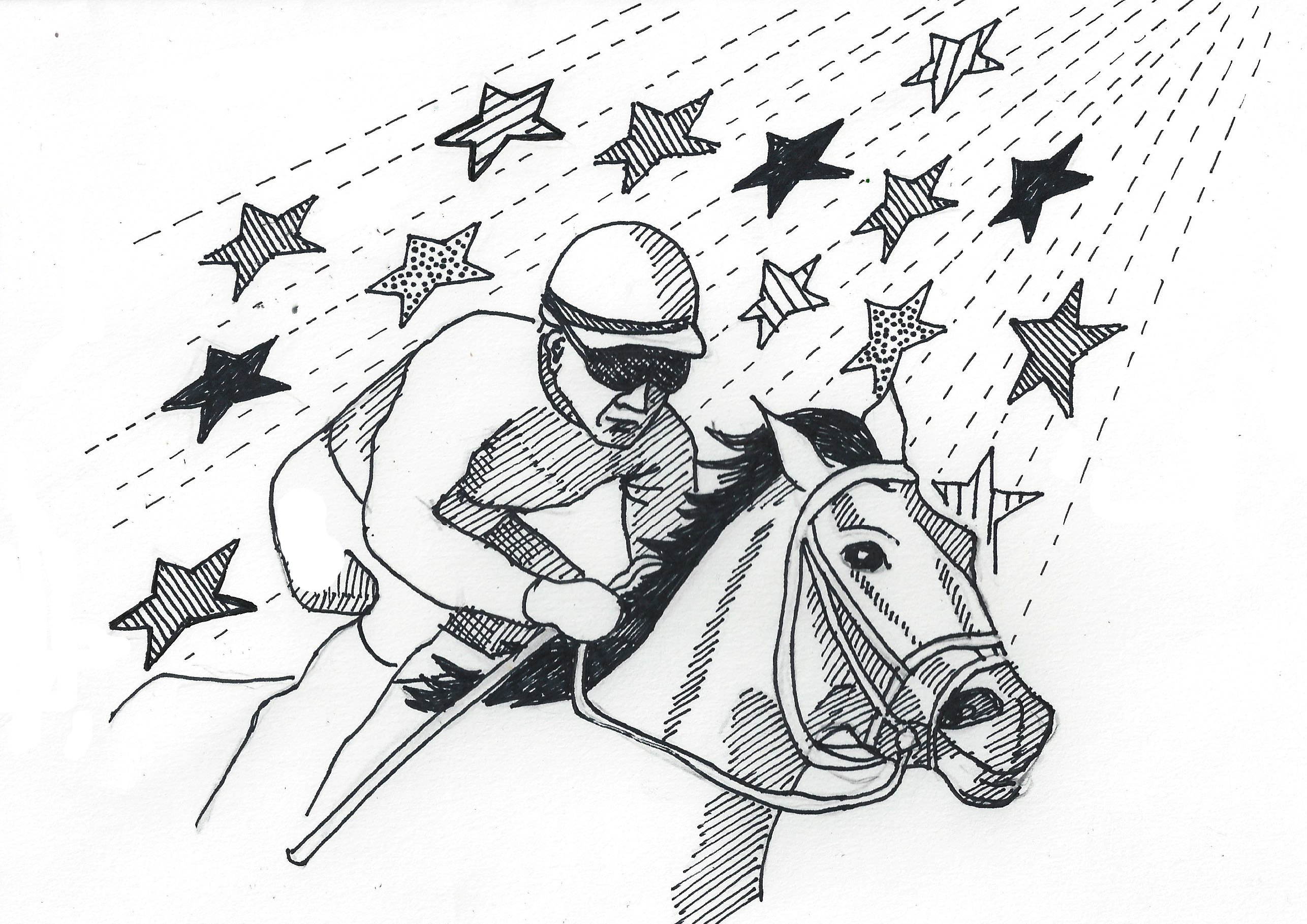 2572x1818 kentucky derby carrie neumayer - Kentucky Derby Drawing