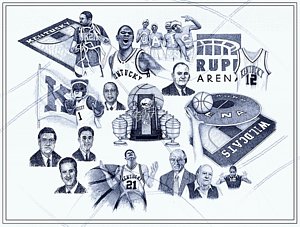 300x227 kentucky basketball drawings fine art america - Kentucky Wildcat Drawing