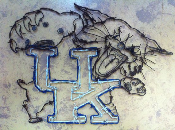 570x426 uk wildcats logo kentucky, uk, wildcat, art, barbed barb wire - Kentucky Wildcat Drawing