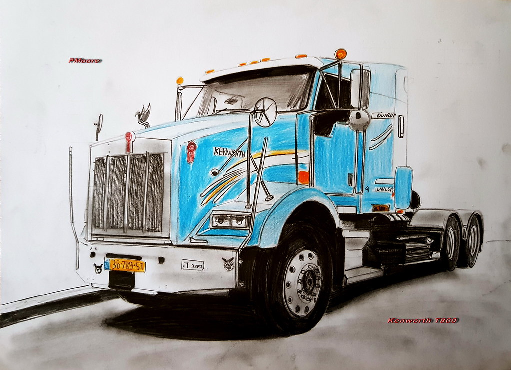 1023x741 The World's Most Recently Posted Photos Of Drawing And Kenworth - Kenworth Drawing