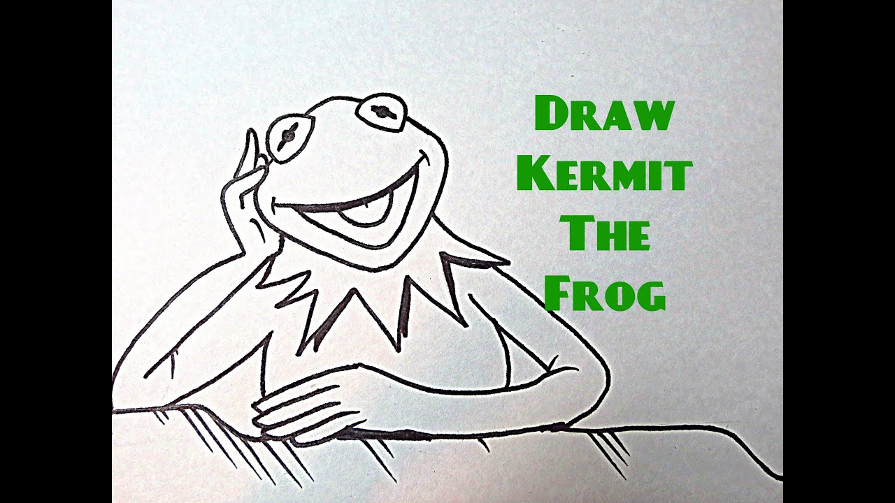 Drawing Skill Kermit The Frog Hearts Drawing Tik Tok