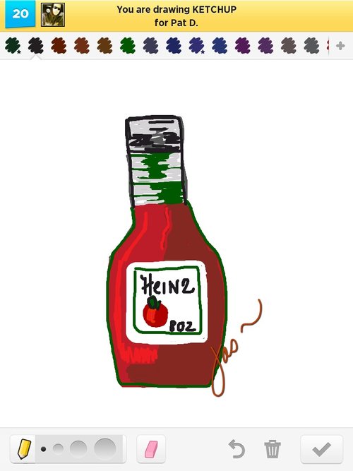 500x667 ketchup drawings - Ketchup Drawing