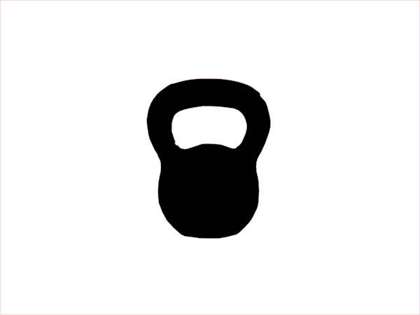 600x450 Kettlebell Clip Art Clip Art - Kettlebell Drawing